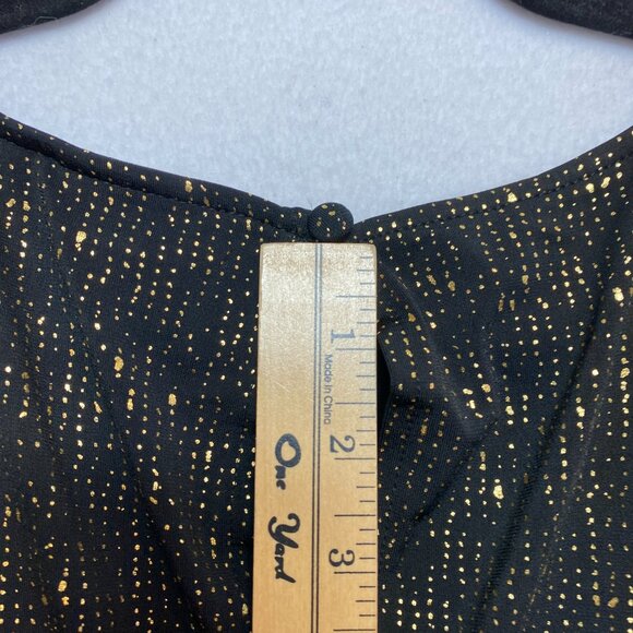 Torrid Glittery Dress Women's 2X Mini Studio Knit Ruched $75 NWT - Picture 10 of 10